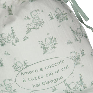 MELBY Pagliaccetto effetto 2-in-1 in bamboo per neonato