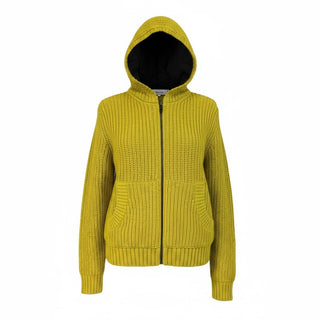 U.S. POLO ASNN. US42175002 C.SPALLA Giacca in maglia con cappuccio