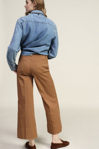 DIXIE Pantaloni palazzo a vita alta con gamba ampia