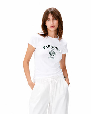 Grace & Mila T-shirt in cotone con stampa