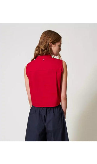 TWINSET ACTITUDE Camicia Cropped