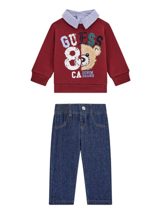 GUESS Set felpa e pantaloni