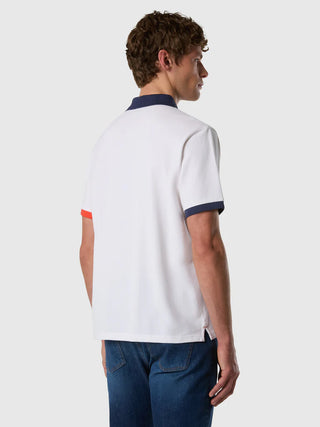 NORTH SAILS Polo con dettagli a contrasto