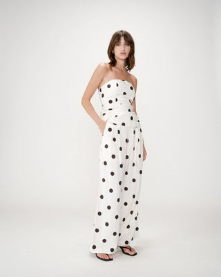 Grace & Mila Pantaloni pois gamba larga  Wynell