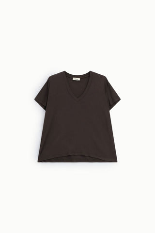 DIXIE T-shirt scollo a v vestibilità morbida