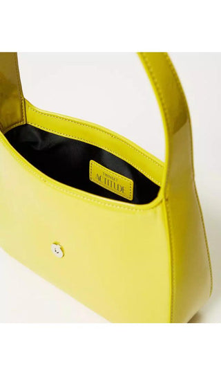 TWINSET ACTITUDE Borsa hobo in vernice