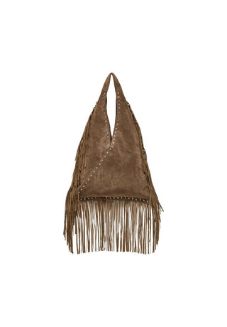 Only Borsa a spalla con frange
