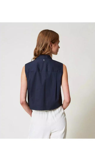 TWINSET ACTITUDE Camicia Cropped