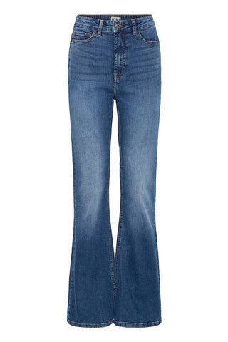 ICHI Jeans a vita alta a zampa IHTWIGGY