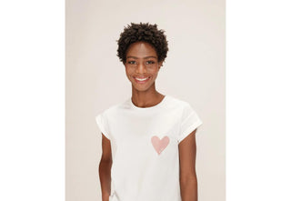 Grace & Mila TAKE T-SHIRT Maglietta con stampa a cuore Take