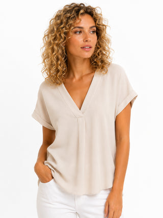 KARMA Blusa over in twill