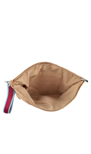 LE PANDORINE Pochette Rafia Chapeau