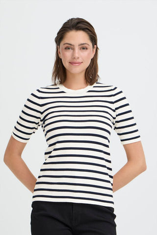 ICHI 20125816 MAGLIA Maglione manica corta IHLULS