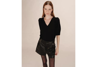 Grace & Mila TIMIDE TOP Top in lurex manica 3/4 Timide