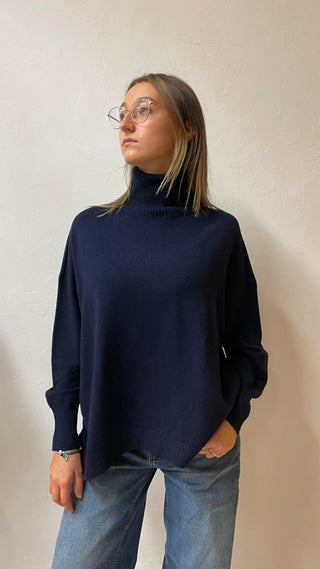 Fairly Maglione Dolcevita Oversize