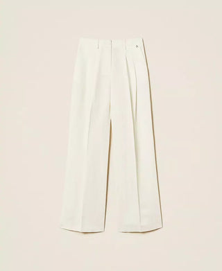 TWINSET ACTITUDE PANTALONI Pantaloni a palazzo in misto lino