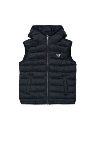 Diesel GIACCA Jtemply Gilet imbottito con cappuccio