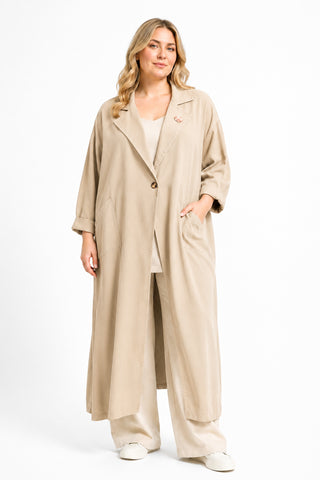 SUSY STAR Trench con spilla