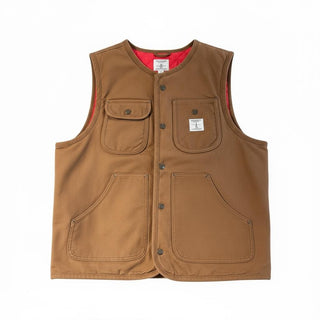 ROY ROGER'S RRW004CN070 C.SPALLA Gilet in canavs tinta unita