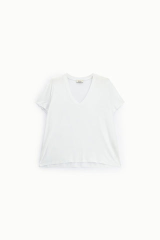DIXIE T-shirt scollo a v vestibilità morbida