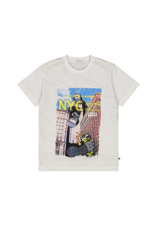MELBY T-Shirt Girocollo Manica Corta Jersey