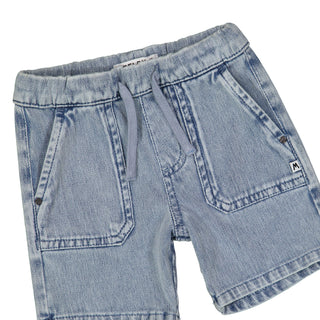 MELBY Bermuda Worker  denim