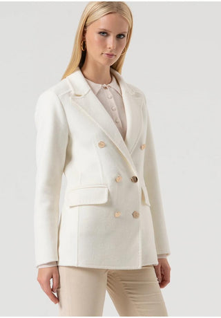 FRACOMINA Blazer regular doppiopetto con lana