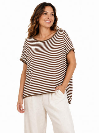 SUSY STAR T-shirt con righe