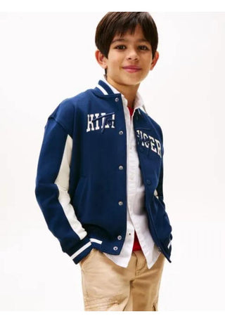 Tommy Hilfiger Giubbotto bomber con grafica mista TH