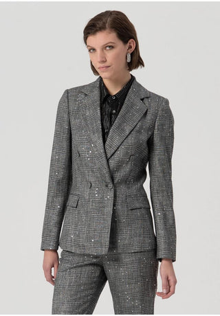 FRACOMINA Blazer regular doppiopetto in tweed