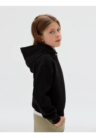 Calvin Klein Jeans Felpa con cappuccio taglio relaxed