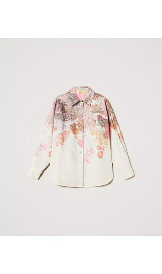 TWINSET ACTITUDE Camicia a fiori