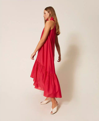 TWINSET ACTITUDE ABITO Abito lungo in voile con volant