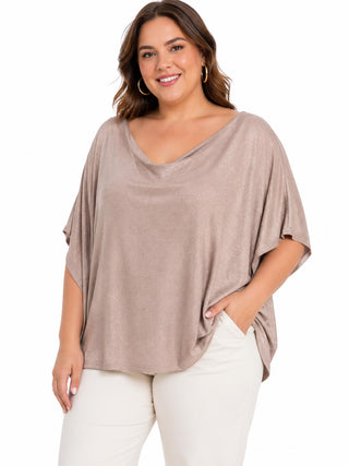 SUSY STAR Maxi Maglia in lurex
