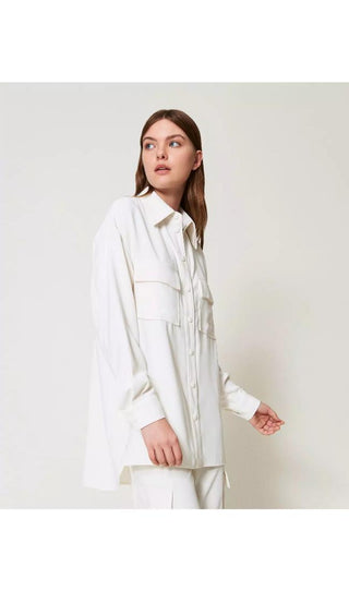 TWINSET ACTITUDE Camicia in crêpe