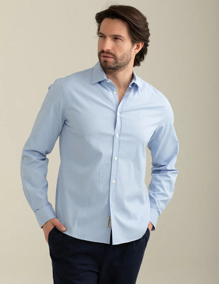 FREDMELLO FM25S04CU CAMICIA Camicia in jacquard stretch