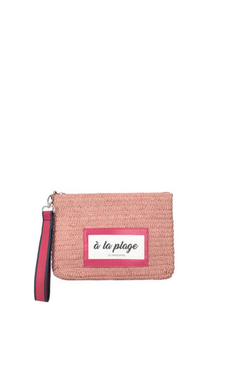 LE PANDORINE Pochette Rafia Chapeau