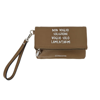 LE PANDORINE Pochette a mano Vicky con cinturino da polso