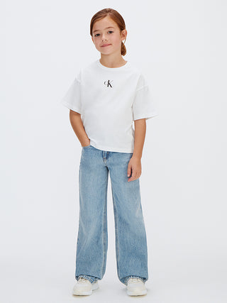 Calvin Klein Jeans T-shirt boxy con logo