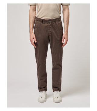 GIANNI LUPO Pantalone cotone leggero slim fit