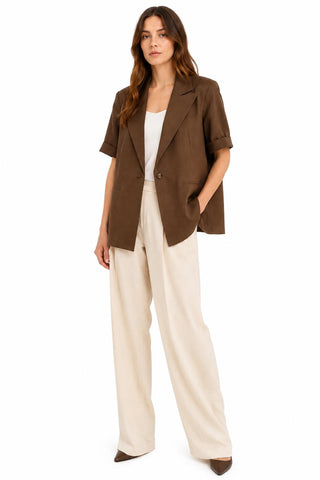 DIXIE Blazer Manica Corta Monopetto