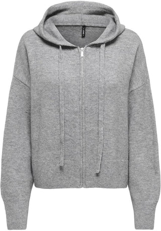 Only Cardigan cappuccio in maglia