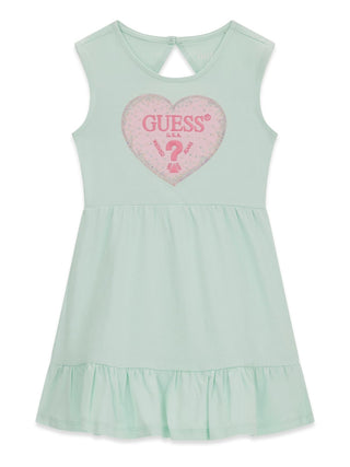 GUESS ABITI Abito smanicato con stampa cuore logato