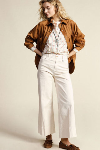 DIXIE Pantaloni palazzo a vita alta con gamba ampia