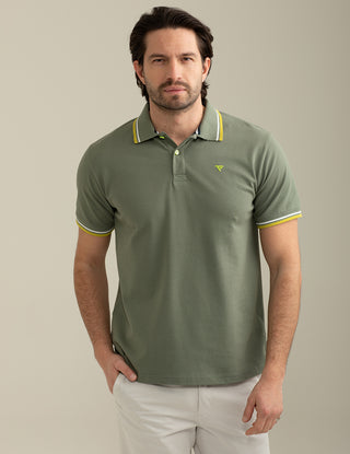 FRED MELLO Polo in Piquet