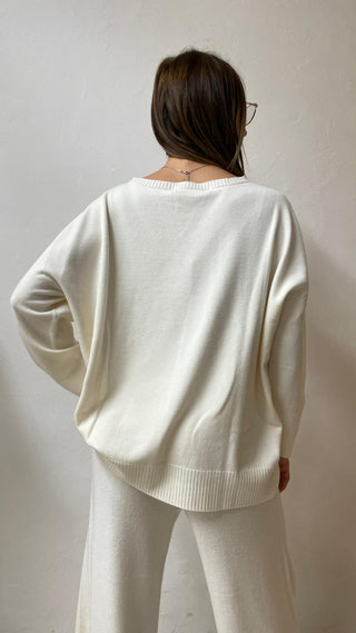 Fairly Maglione over a girocollo