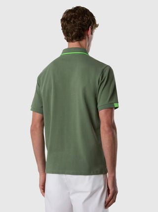 NORTH SAILS Polo con dettagli fluo