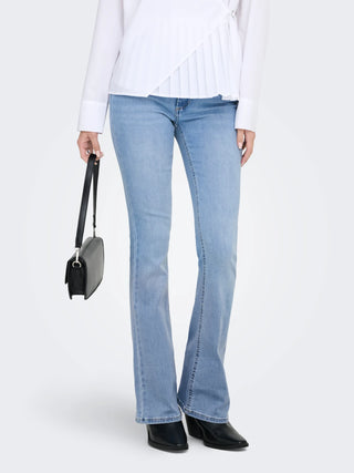 Only ONLBLUSH Vita media Flared Fit Jeans