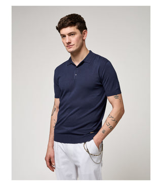 GIANNI LUPO Polo in maglia muscle fit