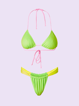 F**K Bikini Crazy Triangolo con Slip Brasiliano Fisso